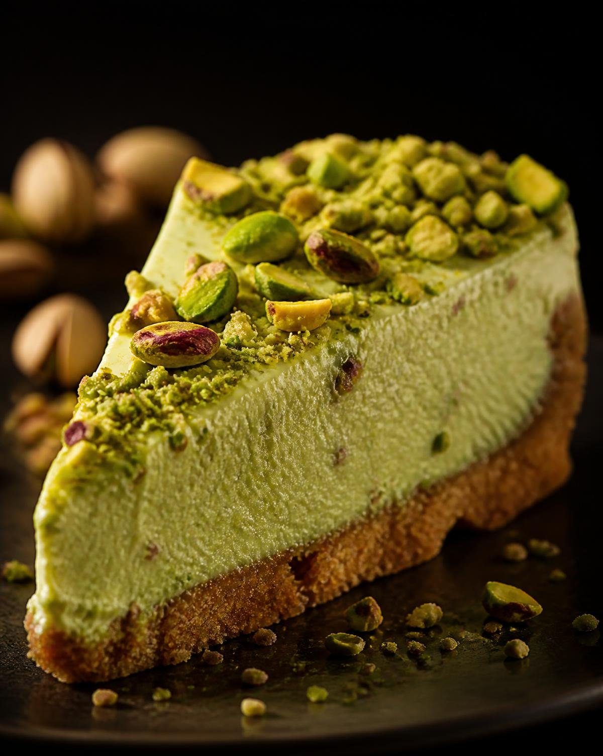 Cheesecake de pistacho