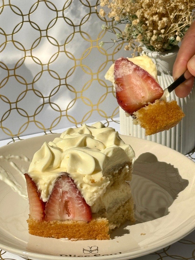 Torta de Fresas & Crema Suave